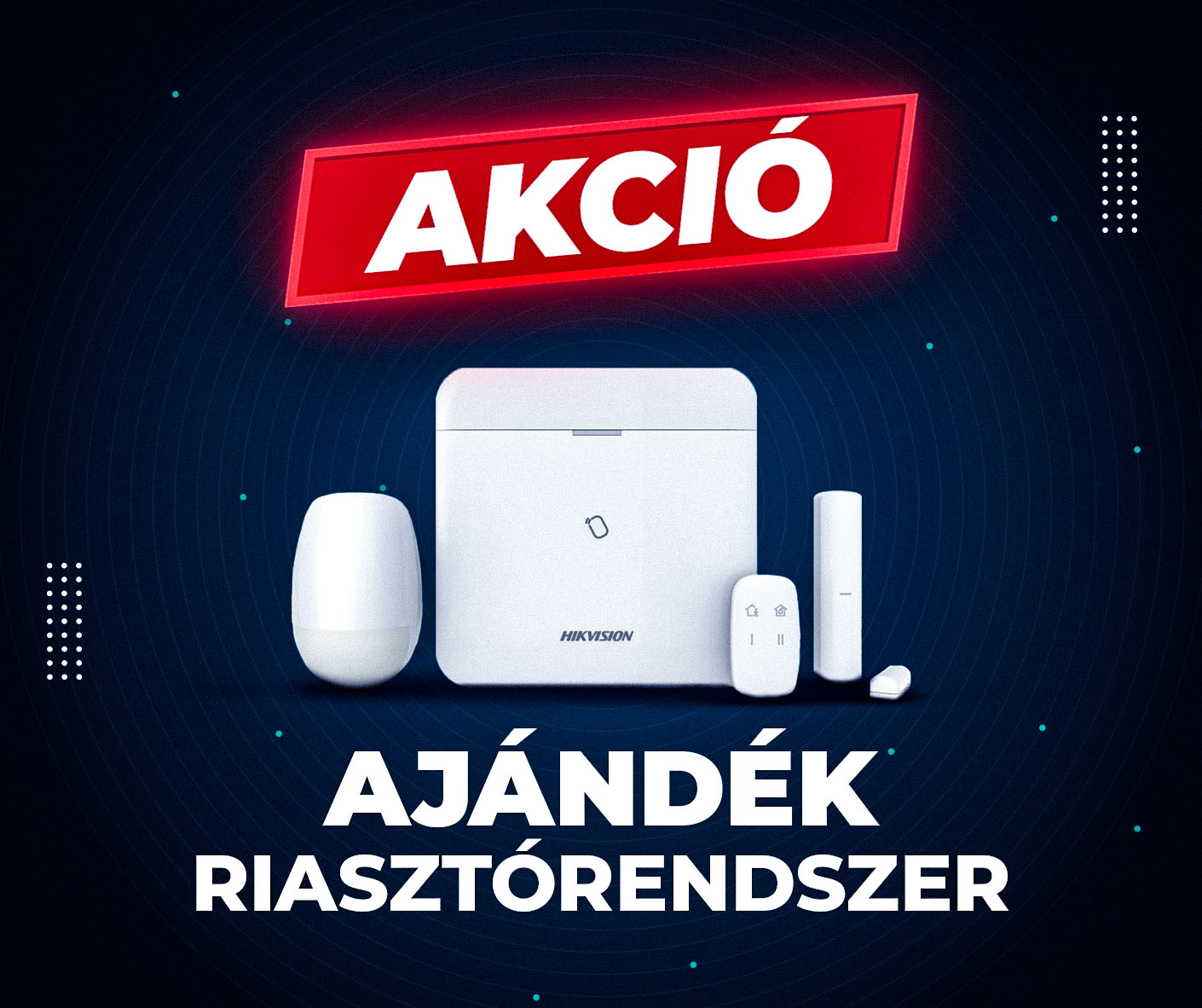 KBSZ - Akció - Ajándék riasztórendszer